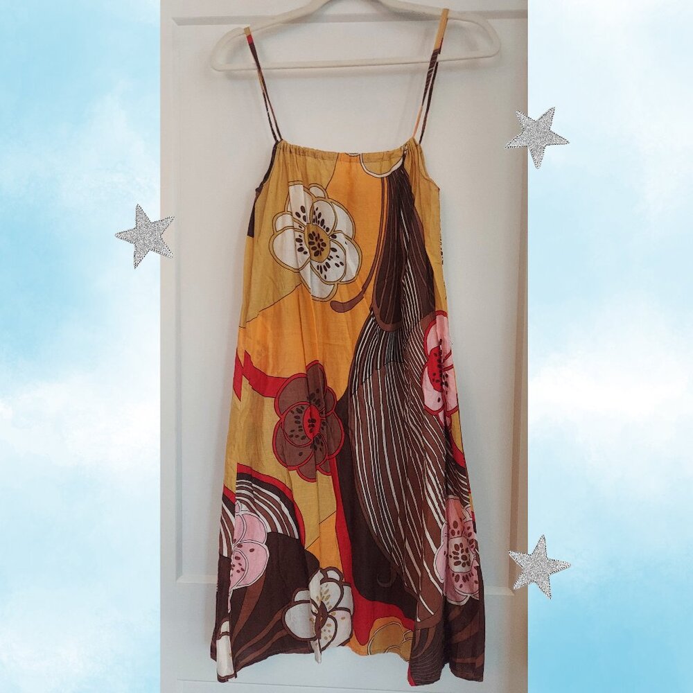 Vintage Roxy Flower Print Dress